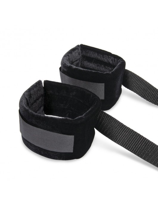 Эротический набор 4PC Bondage Bed Strap   Flogger Kit - Lux Fetish - купить с доставкой в Новом Уренгое