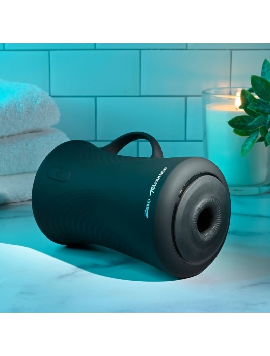 Черный вибромастурбатор с гироскопом Gyro Stroke - Zero Tolerance - в Новом Уренгое купить с доставкой