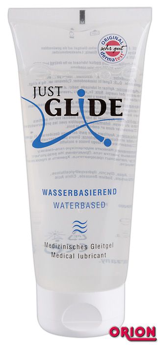 Вагинальная смазка на водной основе JUSTGLIDE - 200 мл. - Orion - купить с доставкой в Новом Уренгое