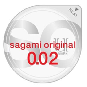 Ультратонкий презерватив Sagami Original - 1 шт. - Sagami - купить с доставкой в Новом Уренгое