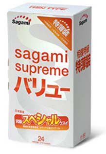 Ультратонкие презервативы Sagami Xtreme SUPERTHIN - 24 шт. - Sagami - купить с доставкой в Новом Уренгое