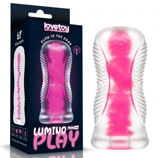 Светящийся в темноте мастурбатор 6.0 Lumino Play Masturbator - Lovetoy - в Новом Уренгое купить с доставкой