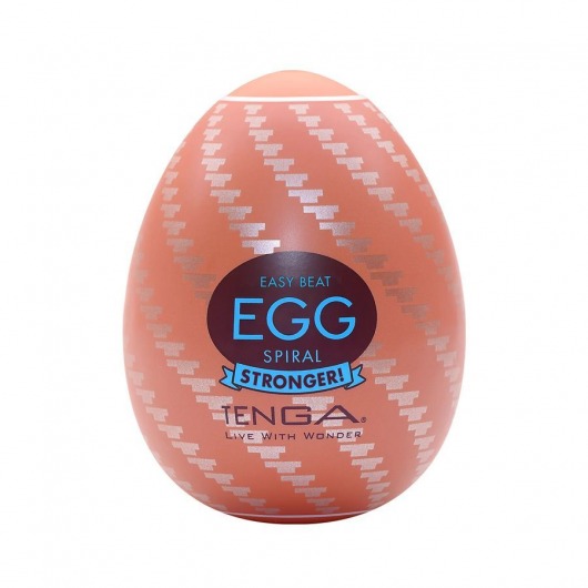 Мастурбатор-яйцо Tenga Egg Spiral - Tenga - в Новом Уренгое купить с доставкой