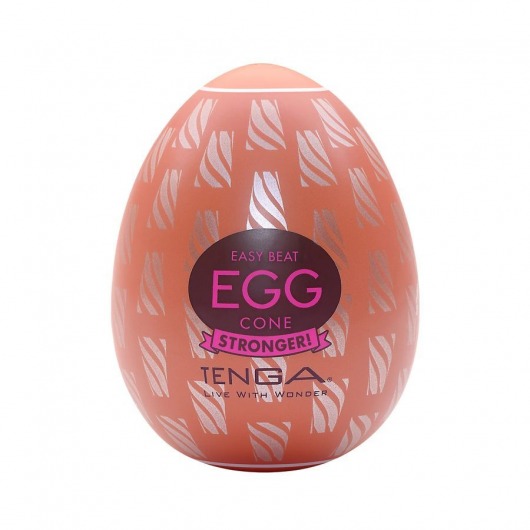 Мастурбатор-яйцо Tenga Egg Cone - Tenga - в Новом Уренгое купить с доставкой
