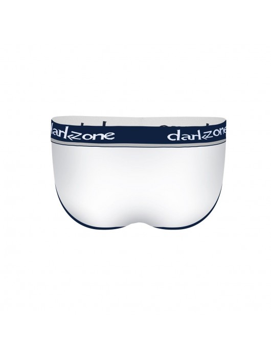 Белые мужские трусы-брифы с вырезом - Darkzone купить с доставкой