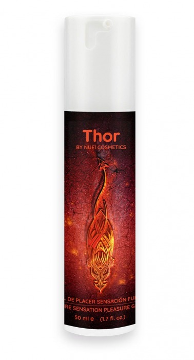 Возбуждающий унисекс гель Thor Fire Gel - 50 мл. - Nuei cosmetics - купить с доставкой в Новом Уренгое