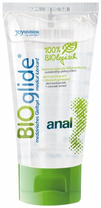 Лубрикант на водной основе BioGlide Anal - 80 мл. - Joy Division - купить с доставкой в Новом Уренгое