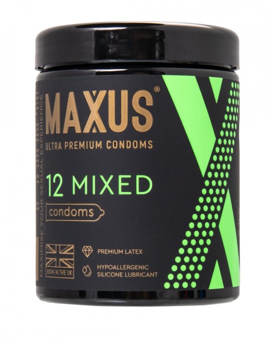 Презервативы MAXUS Mixed - 12 шт. - Maxus - купить с доставкой в Новом Уренгое