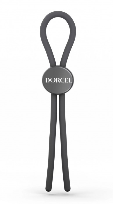 Серое эрекционное лассо на пенис Mr Dorcel - Dorcel - в Новом Уренгое купить с доставкой