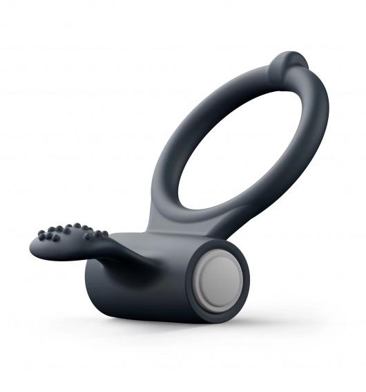Черное эрекционное кольцо Power Clit - Dorcel - в Новом Уренгое купить с доставкой
