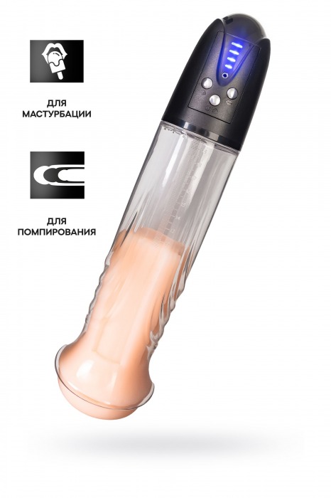 Автоматическая помпа для пениса Thorin - Sexus - в Новом Уренгое купить с доставкой