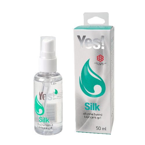 Силиконовая гипоаллергенная вагинальная смазка Yes Silk - 50 мл. - Sitabella - купить с доставкой в Новом Уренгое