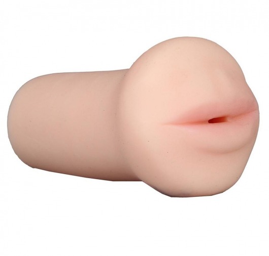 Нежный мастурбатор-ротик REALSTUFF 5INCH MASTURBATOR BJ - Dream Toys - в Новом Уренгое купить с доставкой