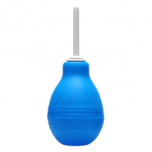 Анальный душ Enema Bulb Blue - XR Brands - купить с доставкой в Новом Уренгое