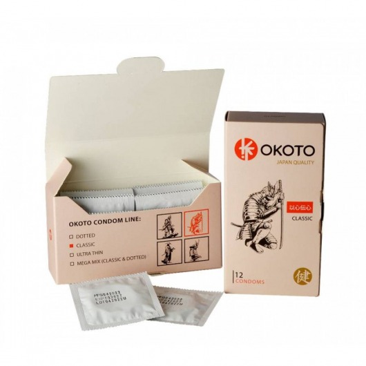 Презервативы OKOTO Classic - 12 шт. - Sitabella - купить с доставкой в Новом Уренгое