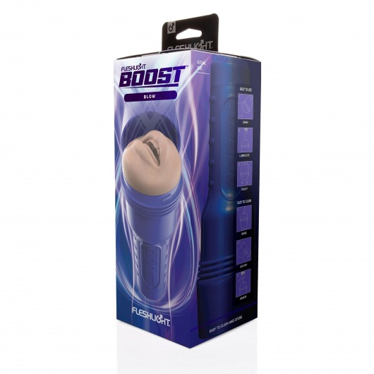 Мастурбатор-ротик Fleshlight Boost Blow - Fleshlight - в Новом Уренгое купить с доставкой