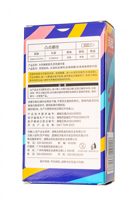 Презервативы с точками и ребрами Elasun Ribbed and Dotted - 10 шт. - Elasun - купить с доставкой в Новом Уренгое