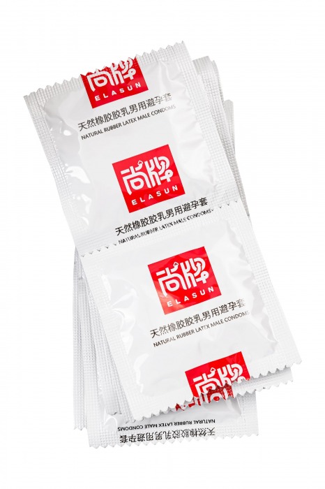 Презервативы с точками и ребрами Elasun Ribbed and Dotted - 10 шт. - Elasun - купить с доставкой в Новом Уренгое