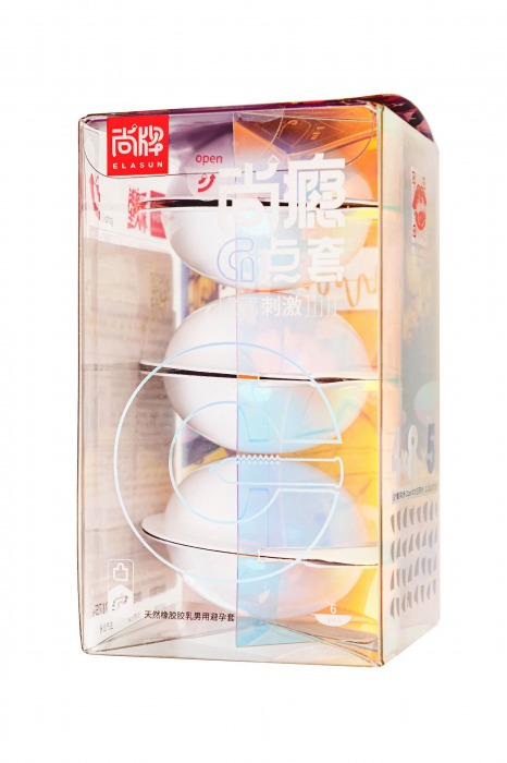 Особо тонкие презервативы Elasun G-spot bag X5 - 6 шт. - Elasun - купить с доставкой в Новом Уренгое