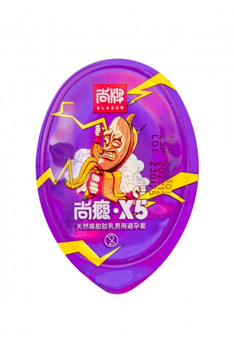 Особо тонкие презервативы Elasun G-spot bag X5 - 6 шт. - Elasun - купить с доставкой в Новом Уренгое