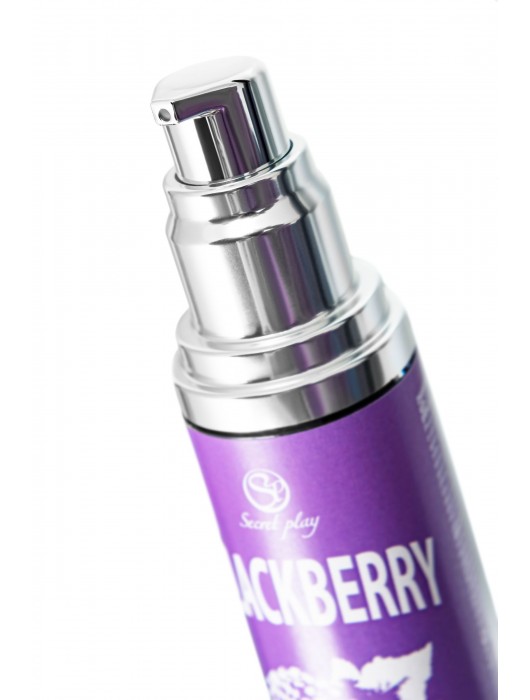 Массажное масло 2-в-1 Blackberry Hot Effect с разогревающим эффектом и вкусом ежевики - 50 мл. - Secret Play - купить с доставкой в Новом Уренгое