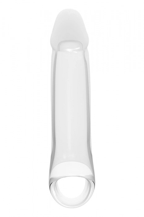 Прозрачная насадка-удлинитель 8.8’’ Extender With Ball Strap - 23,6 см. - Dream Toys - в Новом Уренгое купить с доставкой