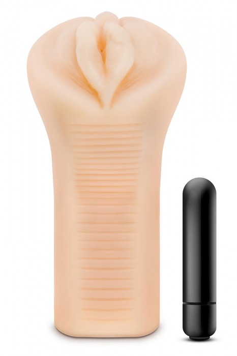 Мастурбатор-вагина Soft   Wet Veronika Realistic Beige Masturbator - Blush Novelties - в Новом Уренгое купить с доставкой