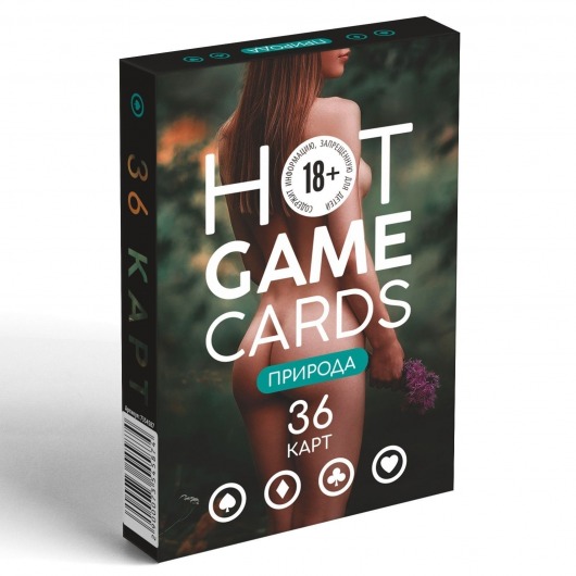 Игральные карты Hot Game Cards «Природа» - Сима-Ленд - купить с доставкой в Новом Уренгое
