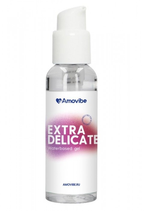 Гель на водной основе Amovibe Extra Delicate - 100 мл. - Amovibe - купить с доставкой в Новом Уренгое