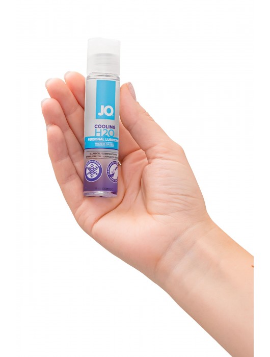 Охлаждающий лубрикант на водной основе JO H2O COOLING - 30 мл. - System JO - купить с доставкой в Новом Уренгое