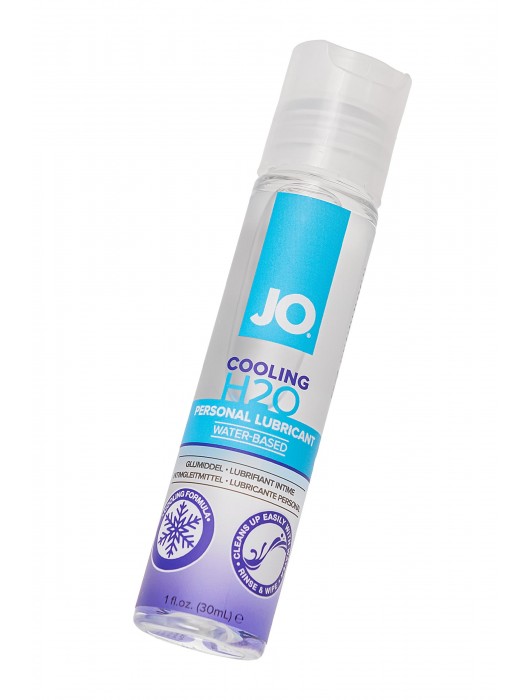 Охлаждающий лубрикант на водной основе JO H2O COOLING - 30 мл. - System JO - купить с доставкой в Новом Уренгое