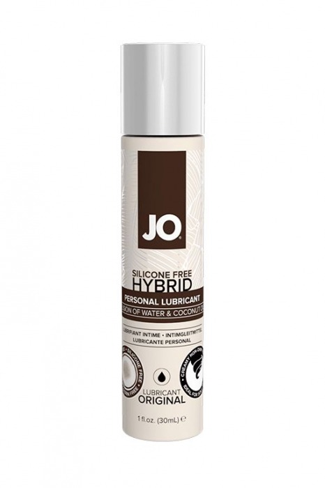 Водно-масляный лубрикант JO Silicon free Hybrid Lubricant ORIGINAL- 30 мл. - System JO - купить с доставкой в Новом Уренгое