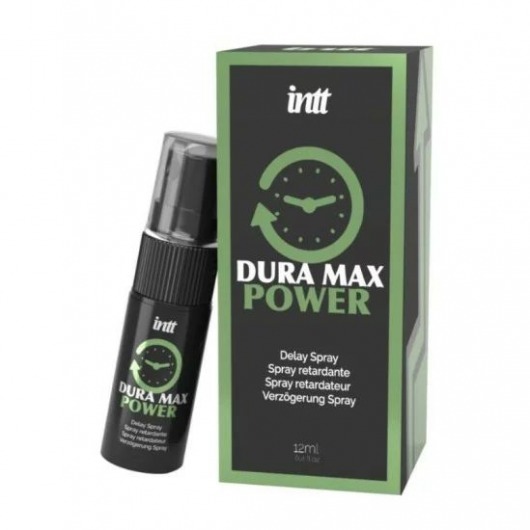Пролонгирующий спрей Dura Max - 12 мл. - INTT - купить с доставкой в Новом Уренгое