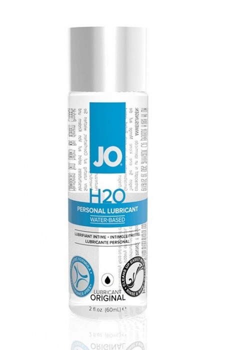 Нейтральный лубрикант на водной основе JO Personal Lubricant H2O - 60 мл. - System JO - купить с доставкой в Новом Уренгое