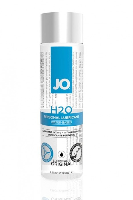 Нейтральный лубрикант на водной основе JO Personal Lubricant H2O - 120 мл. - System JO - купить с доставкой в Новом Уренгое