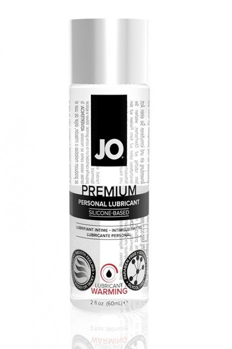 Возбуждающий лубрикант на силиконовой основе JO Personal Premium Lubricant  Warming - 60 мл. - System JO - купить с доставкой в Новом Уренгое