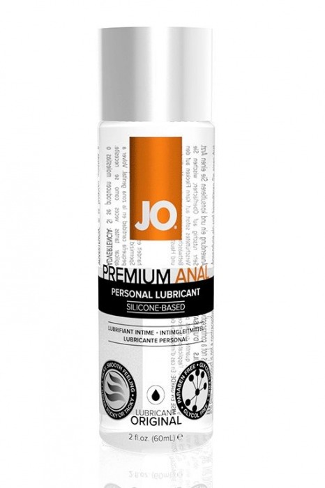 Анальный лубрикант на силиконовой основе JO Anal Premium - 60 мл. - System JO - купить с доставкой в Новом Уренгое
