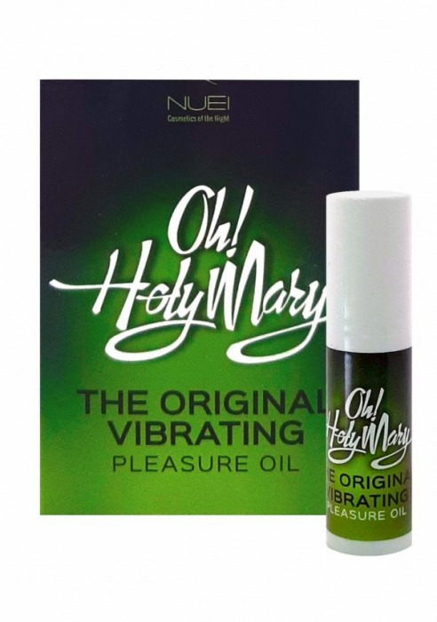 Масло унисекс с эффектом вибрации Oh! Holy Mary - 6 мл. - Nuei cosmetics - купить с доставкой в Новом Уренгое