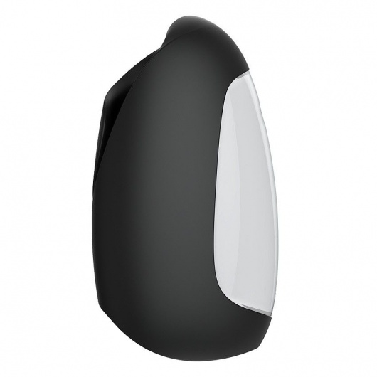 Черно-белый сквозной вибромастурбатор Hercules - Rends - в Новом Уренгое купить с доставкой