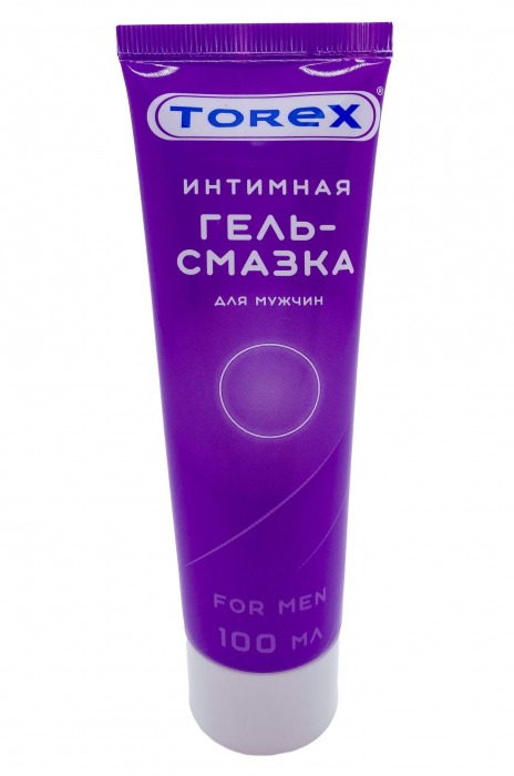Гель-смазка на водной основе For Men - 100 мл. - Torex - купить с доставкой в Новом Уренгое