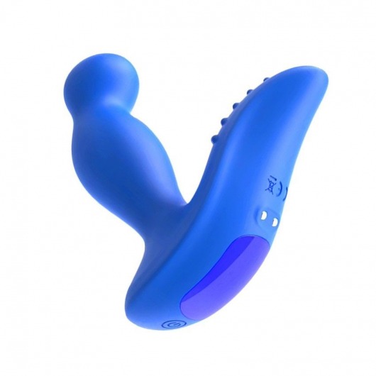 Синий вибромассажер простаты 3,5’’ P-spot Massager - 12,5 см. - Erokay - в Новом Уренгое купить с доставкой
