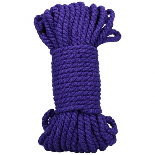 Фиолетовая верёвка для связывания и фиксации Bind Tie - 15,24 м. - Doc Johnson - купить с доставкой в Новом Уренгое