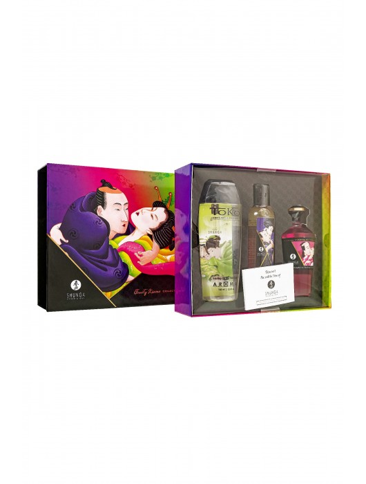 Подарочный набор Fruity Kisses из 3 предметов - Shunga - купить с доставкой в Новом Уренгое