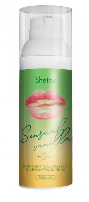 Интимная гель-смазка Shefox Premium «Чувственная ваниль» - 50 мл. - Shefox - купить с доставкой в Новом Уренгое