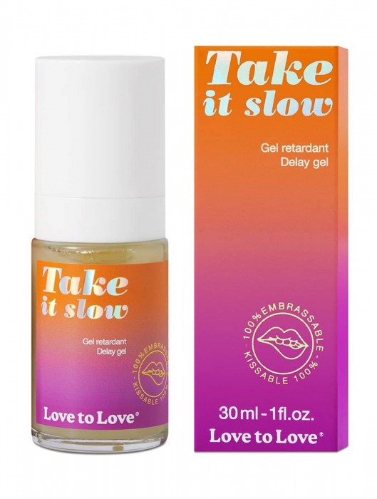 Пролонгирующий гель для мужчин Take It Slow - 30 мл. - Love to Love - купить с доставкой в Новом Уренгое