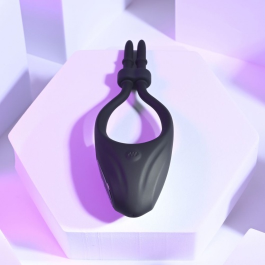 Черное эрекционное вибролассо Perfect Fit - Zero Tolerance - в Новом Уренгое купить с доставкой