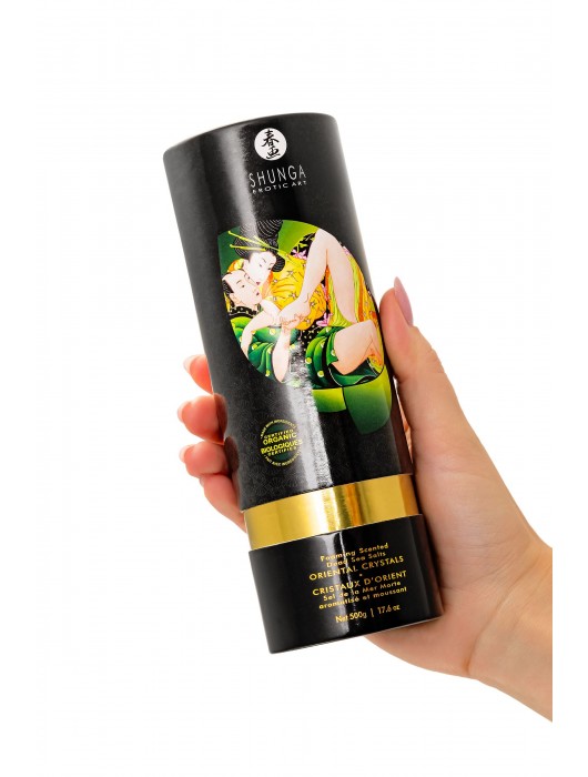 Соль Мёртвого моря для ванны Oriental Crystals «Цветок лотоса» - 500 гр. -  - Магазин феромонов в Новом Уренгое