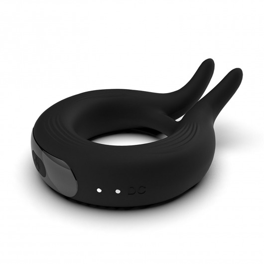 Черное эрекционное кольцо Marry Me Rechargeable Vibrating Cockring - Adrien Lastic - в Новом Уренгое купить с доставкой