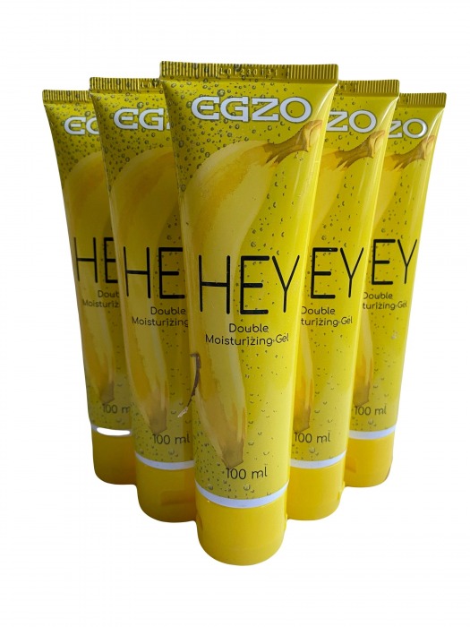 Набор из 5 анальных лубрикантов на водной основе Egzo Hey (по 100 мл.) - EGZO - купить с доставкой в Новом Уренгое