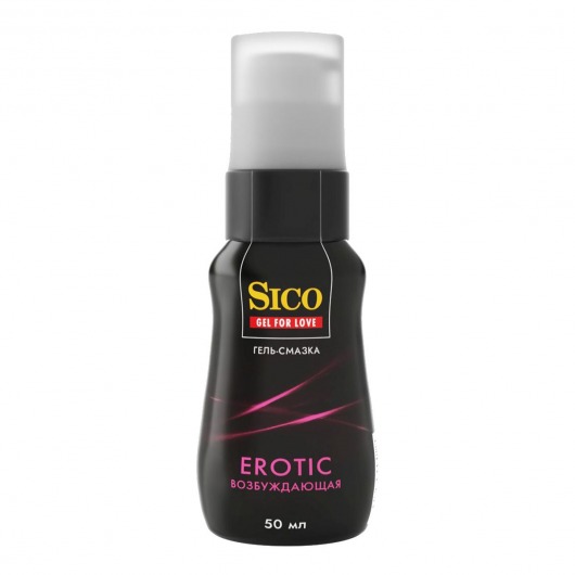 Возбуждающая гель-смазка Sico Erotic - 50 мл. - Sico - купить с доставкой в Новом Уренгое